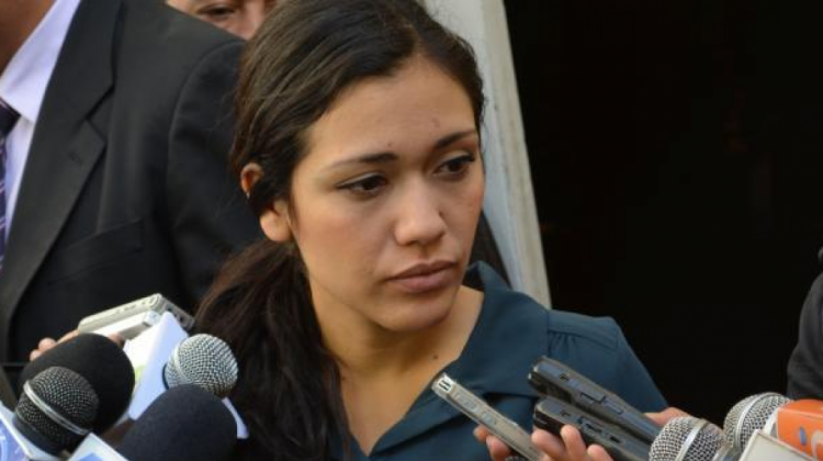 Senadora Adriana Salvatierra. Foto: Senado