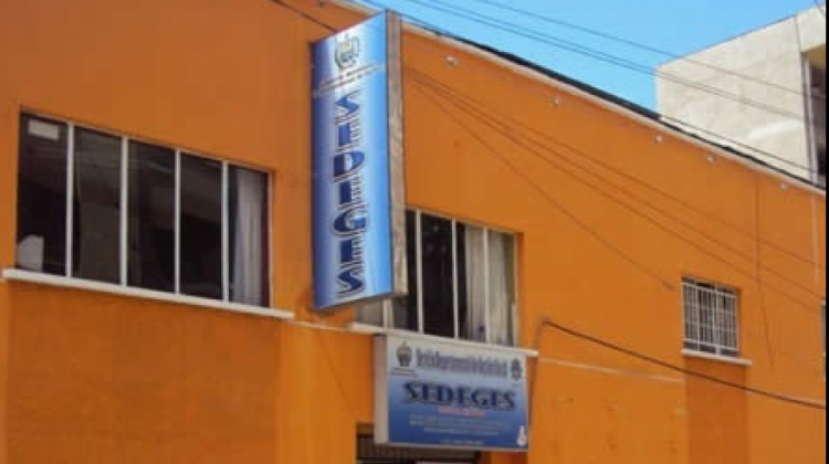 Sedeges de La Paz . Foto: ABI