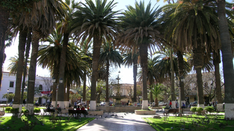 Plaza de Tarija.