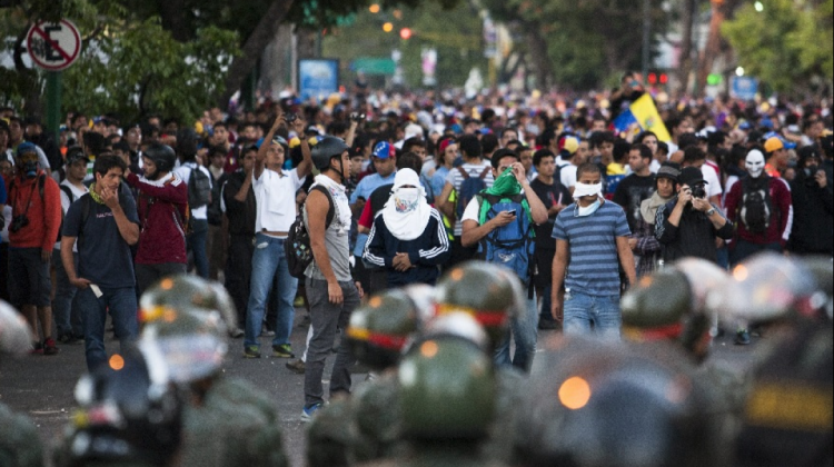 Protestas en Venezuela . Foto: La Patilla
