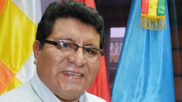 Senador Efraín Chambi. Foto de archivo: Senado.