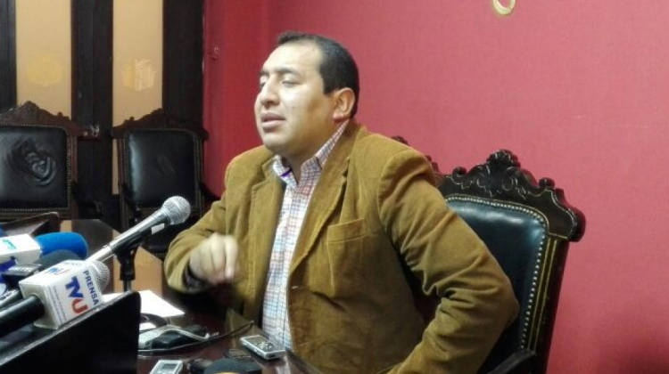 El diputado Wilson Santamaría sigue con críticas a la preselección en las judiciales. Foto: ANF