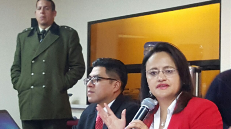Directora general ejecutiva de la Autoridad de Supervisión del Sistema Financiero (ASFI), Lenny Valdivia. Foto: ANF