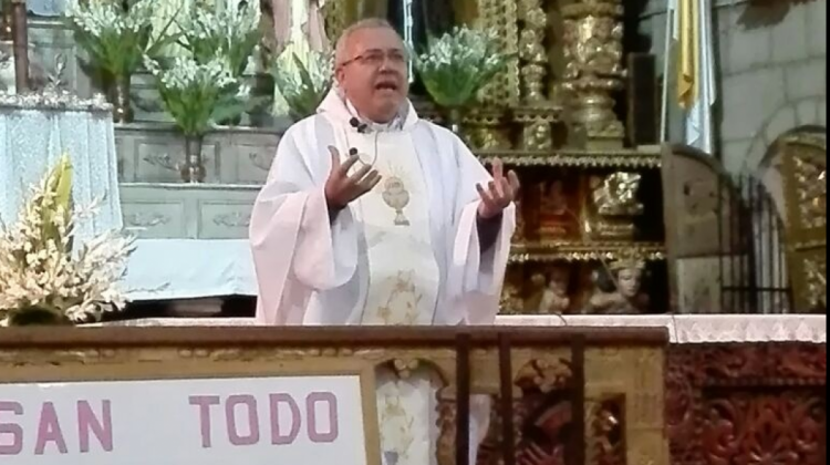 Secretario General de la Conferencia Episcopal de Bolivia, José Fuentes : Foto: CEB