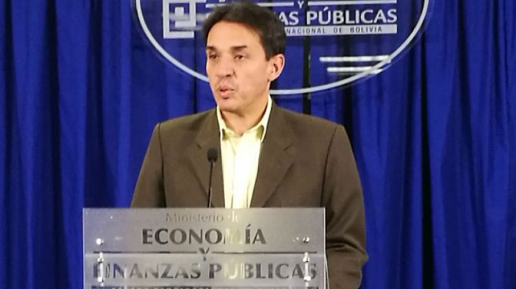 Ministro Mario Guillén. Foto: @EconomiaBo