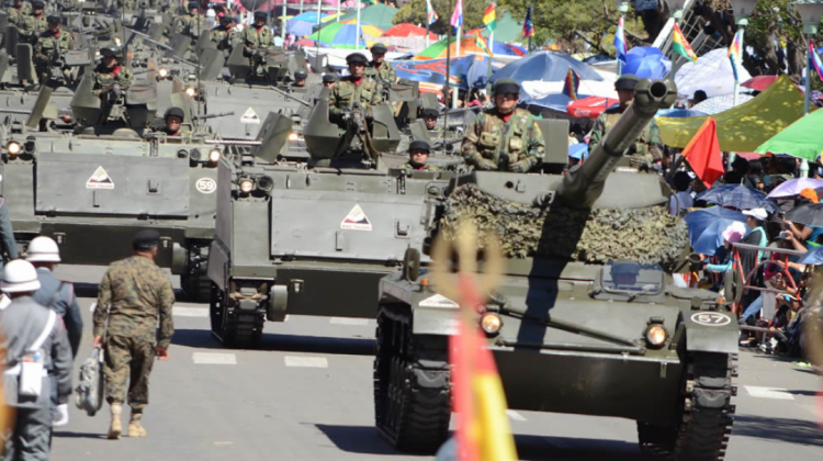 Foto archivo: Parada Militar 2015