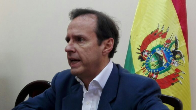 Jorge Quiroga Ramírez es expresidente en rueda de prensa este martes. Foto: ANF
