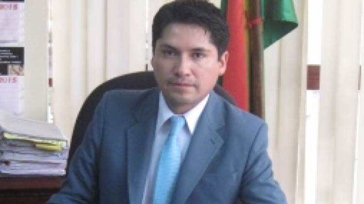 Juez Fernando Rivadeneira. Foto: Comité de ASOJ La Paz.