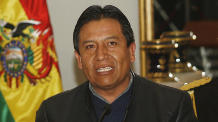 El excanciller David Choquehuanca., Foto: Archivo
