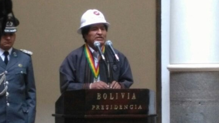 Presidente de Bolivia, Evo Morales . Foto: BTV