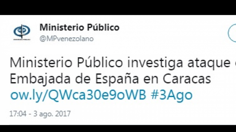 Comunicado del Ministerio Público de Venezuela