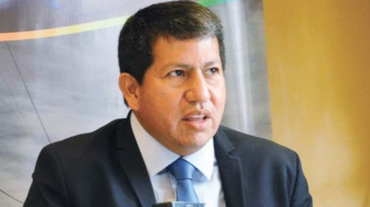 Luis Alberto Sánchez, ministro de Hidrocarburos.  Foto: Archivo ANF