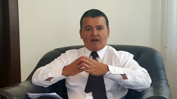 Presidente de la Confederación de Empresarios Privados de Bolivia, Ronald Nostas. Foto: ANF