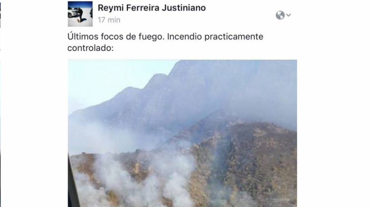 Foto: Facebook Ministro de Defensa Reymi Ferreira
