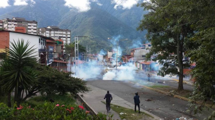 Los pedidos de protección surgen en medio de la violencia en Venezuela que persiste desde hace cuatro meses. Foto: El Nacional.