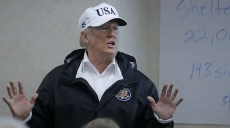 El presidente Donald Trump declaró zona de catástrofe para Florida.