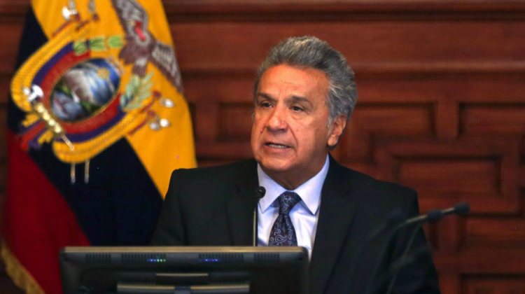 El presidente de Ecuador, Lenín Moreno.