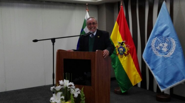 Denis Racicot llegó al país para hacerse cargo de la representación del organismo internacional en Bolivia. Foto: ANF