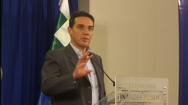 Mario Guillén, ministro de Economía y FInanzas. Foto: ANF