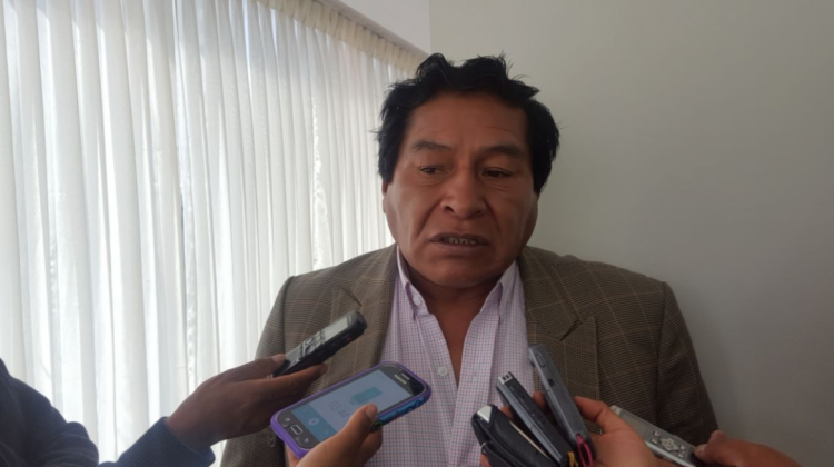 El viceministro de Descolonización, Félix Cárdenas. Foto: ANF