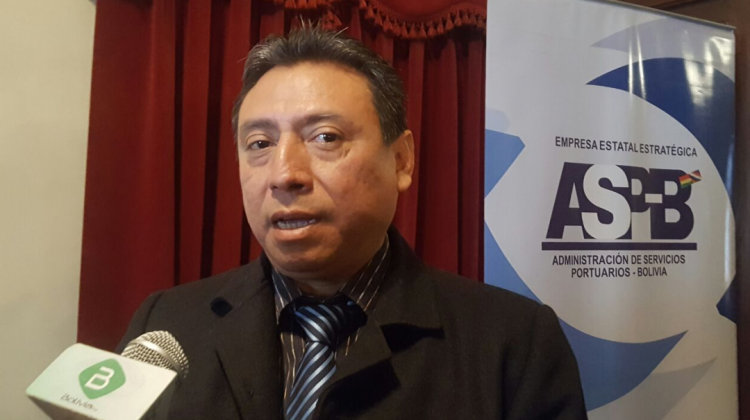 Ricardo Moreno, gerente General de ENAPU. Foto: ANF