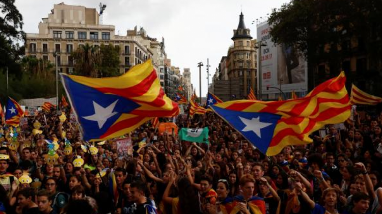 Piden la independencia de Cataluña. Foto: Internet