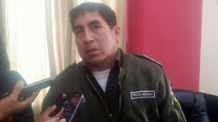 La información dio a conocer el coronel Freddy Betancourt. Foto: ANF.