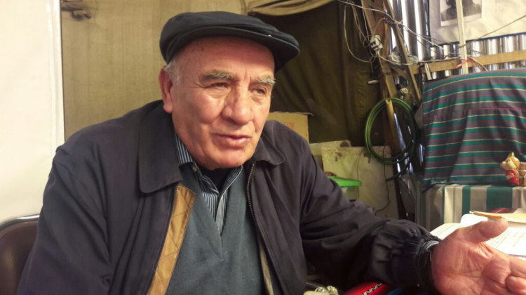 Julio Llanos, presidente de la Plataforma de Luchadores Sociales y sobrevivientes de la dictadura. Foto: ANF
