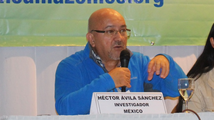 Héctor Ávila, geógrafo y docente mexicano. Foto: ANF