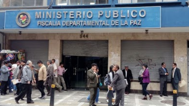 El Ministerio Público en La Paz.