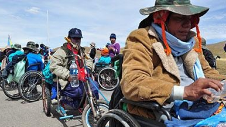 Personas con discapacidad . Foto: Archivo ANF