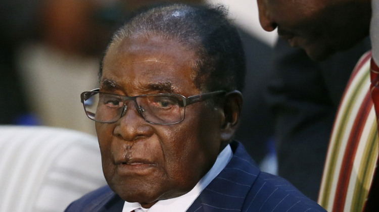 El presidente de Zimbabwe, Robert Mugabe.