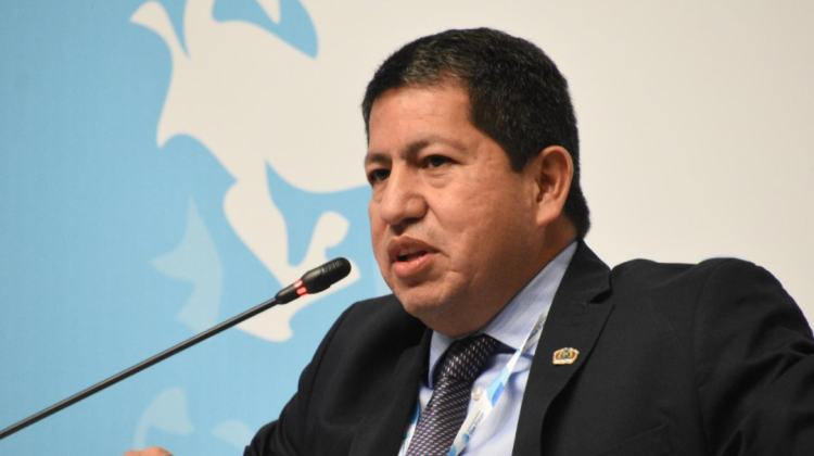 Luis Sánchez, ministro de Hidrocarburos. Foto: ANF