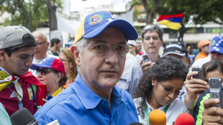 Alcalde de Caracas, Antonio Ledezma. Foto: GN