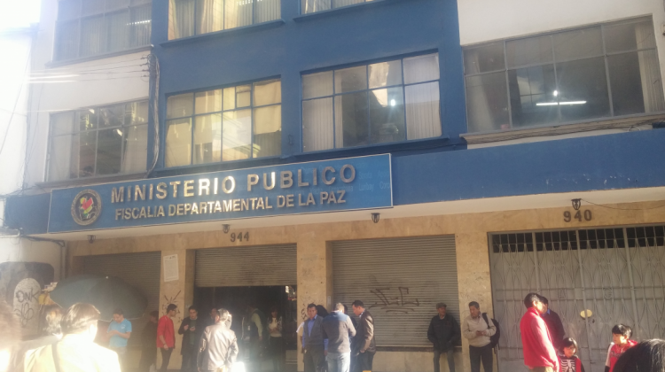 El Ministerio Público de La Paz. Foto: archivo/ANF