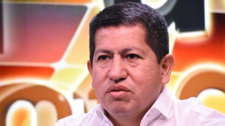 El ministro de Hidrocarburos, Luis Alberto Sánchez.  Foto: @BOLIVIA_MH