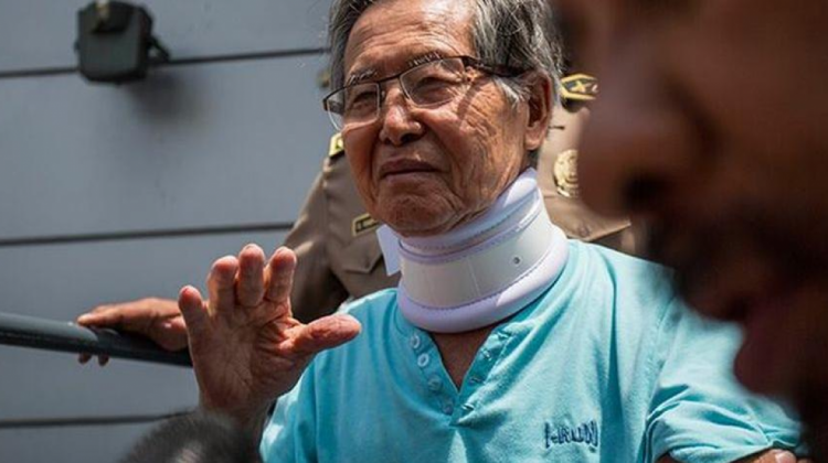 Expresidente y responsable de crímenes de lesa humanidad en el Perú, Alberto Fujimori. Foto: Trome