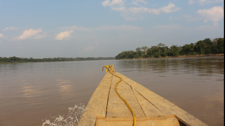 Navegación en la Amazonía. Foto: ANF