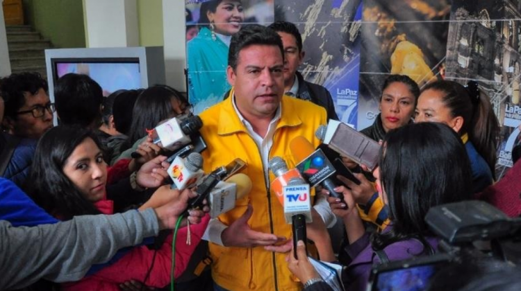 Alcalde de La Paz y líder de Sol.bo, Luis Revilla . Foto: GAMLP