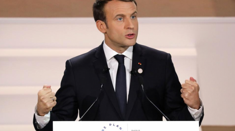 Presidente francés, Emmanuel Macron. Foto: AFP