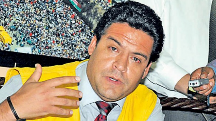 Luis Revilla, alcalde de La Paz. Foto: Radio Fides