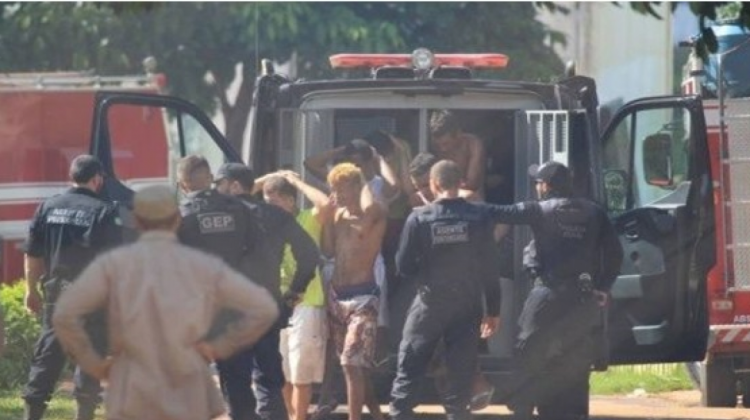 Conflicto en la cárcel de la Aparecida. Foto: TeleSur.
