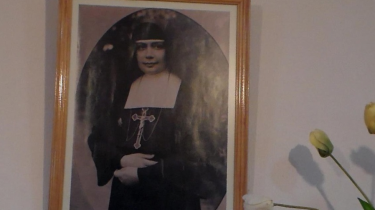 Recuadro de la Beata Nazaria Ignacia en su capilla, ciudad de Oruro. Foto. ANF.