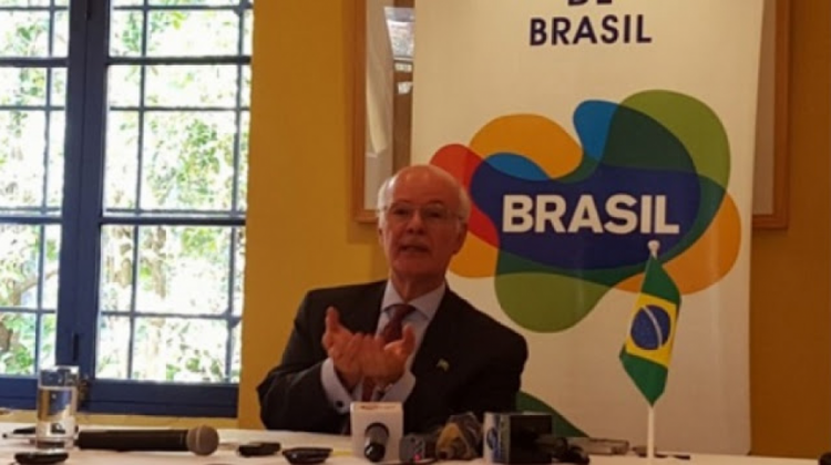 Raymundo Santos Rocha, embajador de Brasil. Foto: ANF