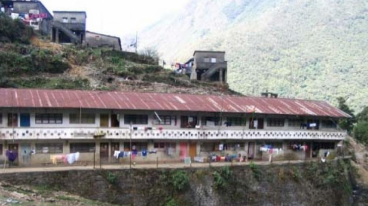 Campamento minero de Chojlla. Foto: ATB