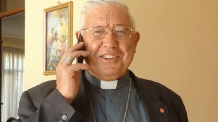 Jesús Juárez, Arzobispo de Sucre . Foto: Archivo.