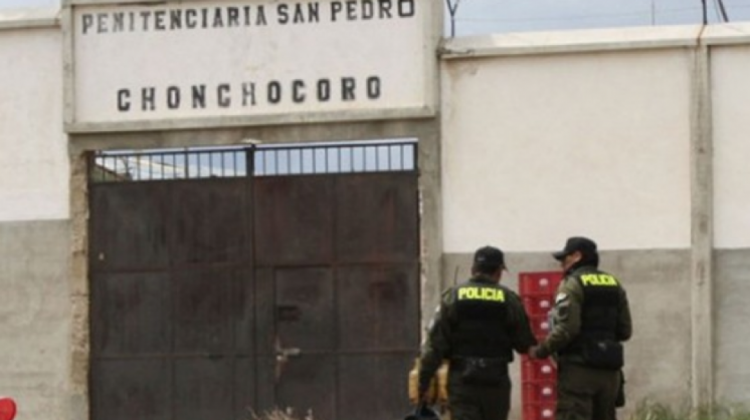 Ingreso del penal de Chonchocoro. Foto: La Prensa