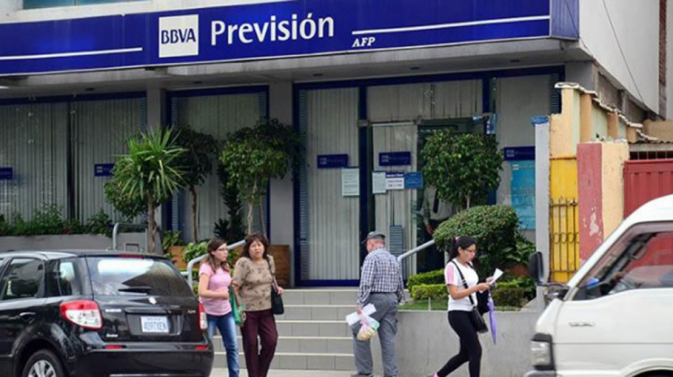 Oficinas de BBVA Previsión en Cochabamba. Foto: Los Tiempos