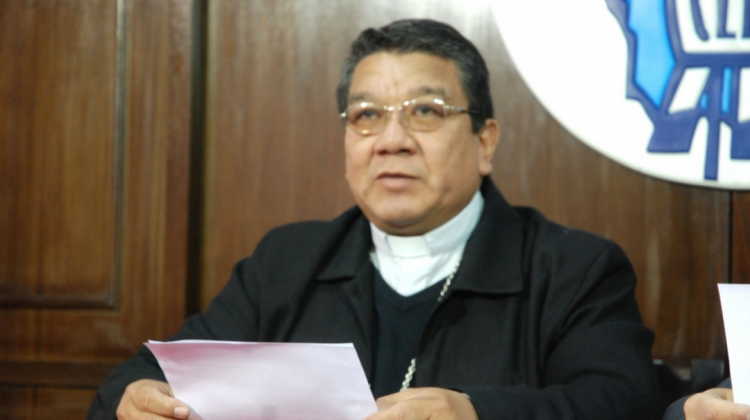 Aurelio Pesoa, Secretario General de la Conferencia Episcopal Boliviana (CEB). Foto: CEB