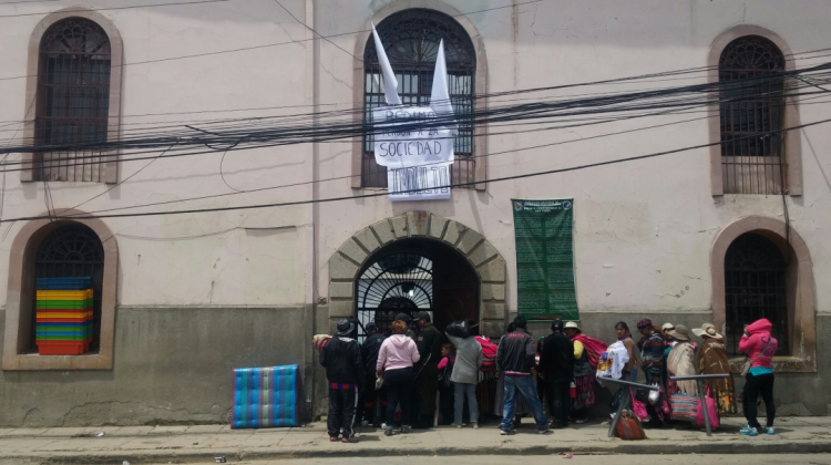 Frontis de la cárcel de San Pedro. Foto: ANF